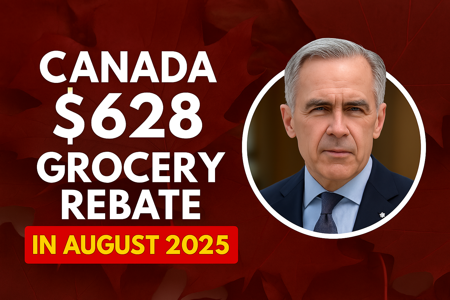$628 Canada Rebate August 2025