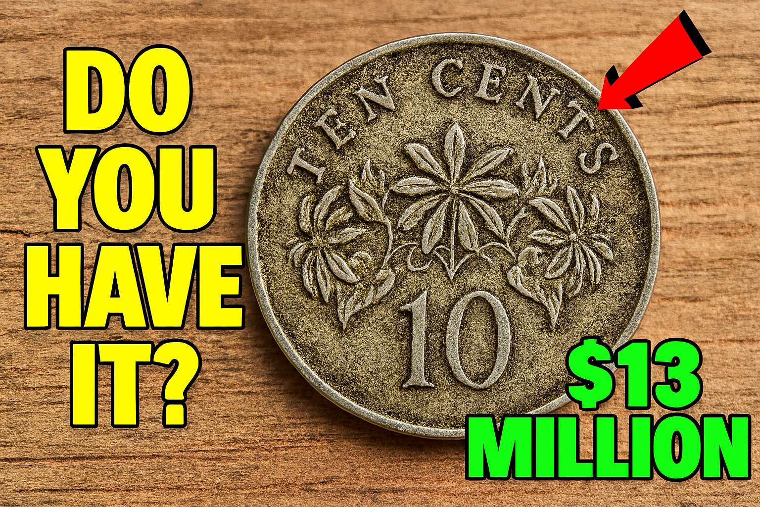 1986 Singapore Coin That Might Be Worth Thousands